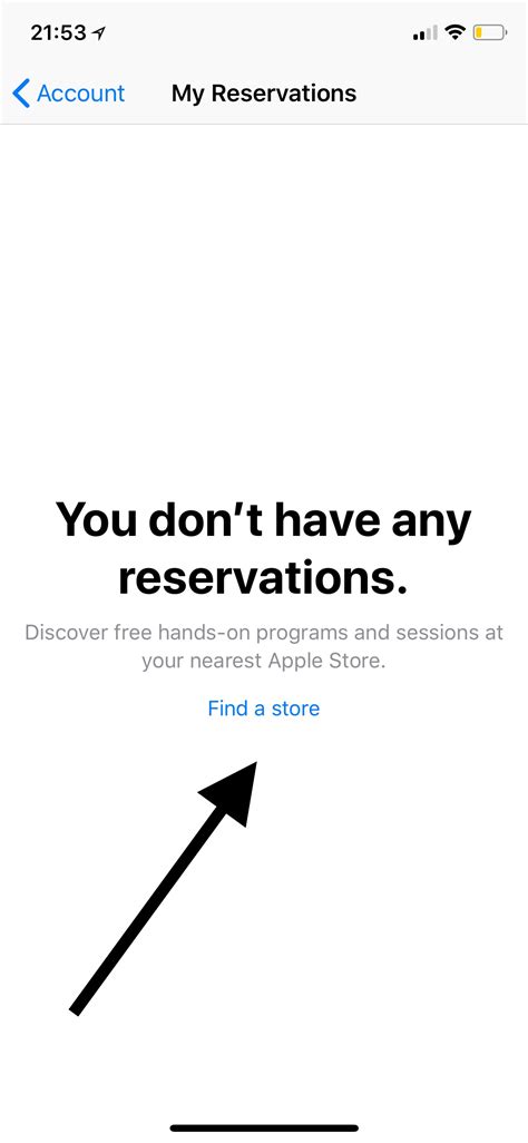 schedule a genius bar reservation.